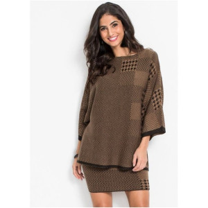 Sweter Oversize Ze Wzorem 40-42 978219