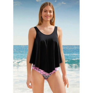 2 Cz Tankini Asymetryczny Top Figi Ze Wzorem 42-44 959602