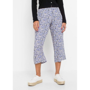 Bonprix Szerokie Spodnie Culoty W Kwiatki 42-44 930228