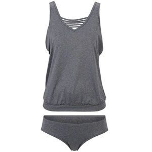 Bonprix 2 Cz Tankini Ze Strapsam 46-48 911226