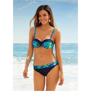 Bonprix Majtki Figi Od Bikini Ze Wzorem 46-48 936219
