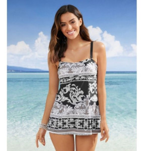 2 Cz Tankini Ze Wzorem 50-52 960801