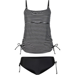 Bonprix 2 Cz Tankini W Paski Z Wiązaniem 50-52 918830