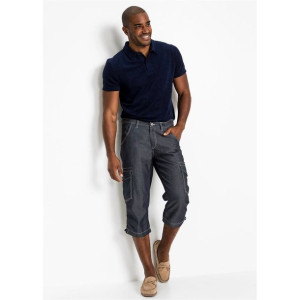 Jeansowe Spodenki Bojówki Regular Fit 62 928797