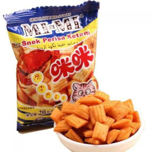 Mimi Crab Chrupiący Klasyczne Autentyczne Azjatyckie Przekąski 20g MIMI