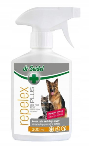 DR SEIDEL REPELEX PLUS Psy i Koty z Daleka 300 ml