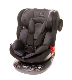 4 BABY Fotelik SPACE-FIX XXI 0-36kg Grafitowy