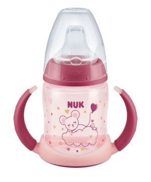 NUK Butelka FC 150ml z uchwytami świecąca