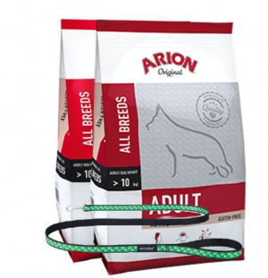 ARION Original Adult All Breeds Active 12kg x 2 szt + Smycz Amiplay GRATIS!