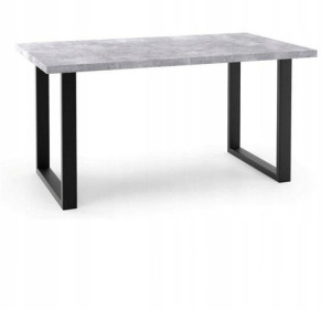 Rozkładany stół 120 cm Rona - Bellato szary