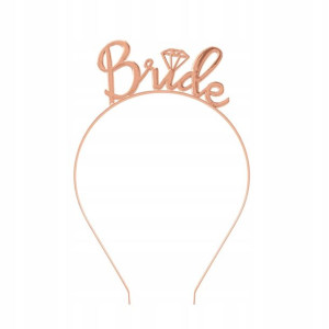 Opaska Bride To Be rose gold WIECZÓR PANIEŃSKI