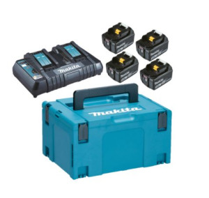 Makita 197626-8 Zestaw Zasilający 4x5,0ah + Dc18rd