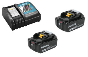 Makita 2 Akumulatory Bl1860b 6ah +ładowarka Dc18rc