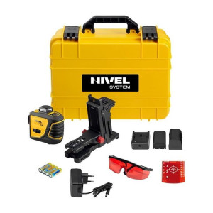 Nivel System Cl3d Laser Krzyżowy Czerwony 3x360