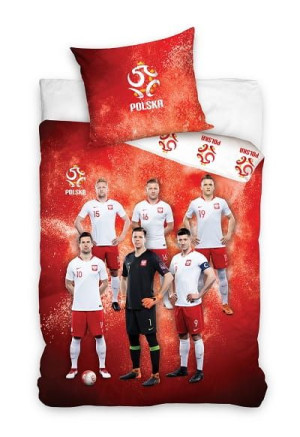 Polska Reprezentacja Pościel PZPN Lewandowski 160x200