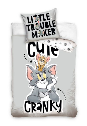Tom i Jerry Komplet Pościeli Pościel 160X200