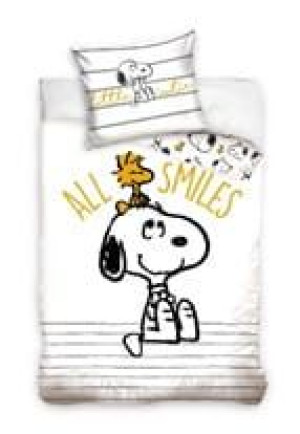 SNOOPY Komplet Pościeli Pościel 160x200