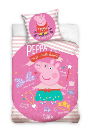 Świnka Peppa Komplet Pościeli Pościel 140x200