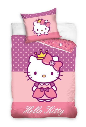 HELLO KITTY Komplet Pościeli Pościel 160x200