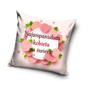 Poszewka Jasiek 40x40 Walentynki Dzień Kobiet Prezent