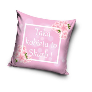 Poszewka Jasiek 40x40 Walentynki Dzień Kobiet Prezent