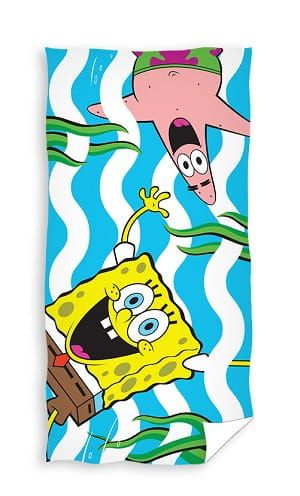 Sponge Bob Ręcznik Mały Ręczniczek do rąk 30x50cm