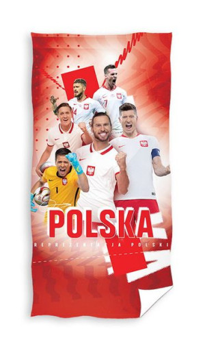 Ręcznik Polska PZPN Kąpielowy Plażowy 70x140