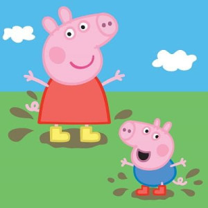 Świnka Peppa Pepa Ręcznik Magiczny 30x30