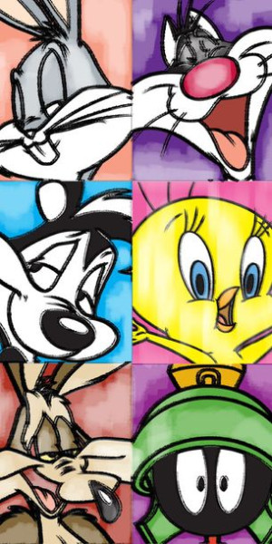 LOONEY TUNES Ręcznik Kąpielowy Plażowy 70x140cm