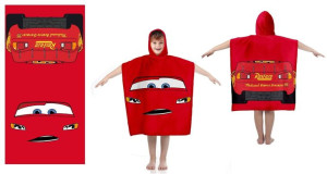 Auta Poncho Ręcznik Kąpielowy z kapturem 55x110cm