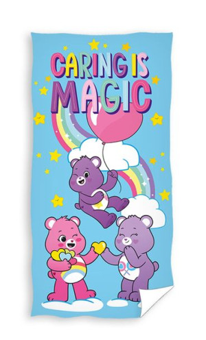 CARE BEARS Ręcznik Kąpielowy Plażowy 70x140cm