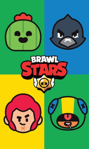 BRAWL STARS Ręcznik Mały Ręczniczek do rąk 30x50cm