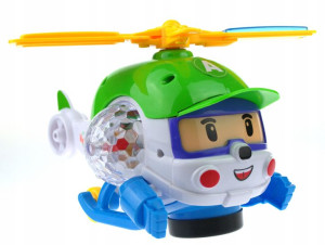 Interaktywny Helikopter 3d Efekty Światła