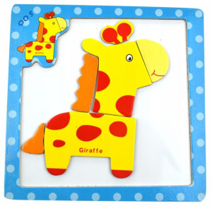 Tablica Magnetyczna Układanka Puzzle Żyrafa