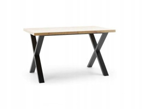 Rozkładany stół 140 cm HAMPTON dąb lancelot