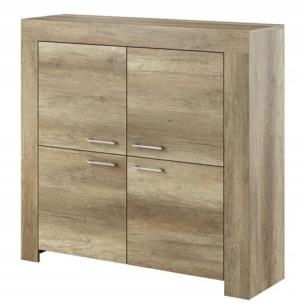 Komoda do salonu 120 cm Slow Country Szary