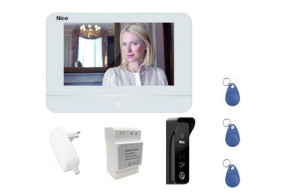 Wideodomofon cyfrowy NICE Pro Two Kit WIFI RFID