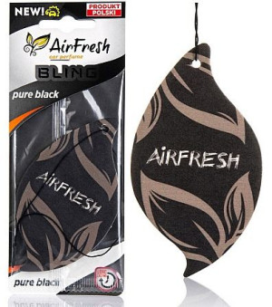 Zapach Samochodowy Odświeżacz Airfresh Pure Black