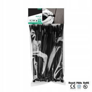 Trytytka Opaski Kablowe Zaciskowe Uv 3,6x150 Black