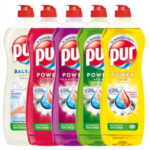 Pur Płyn do Mycia Naczyń MIX 750ml x5