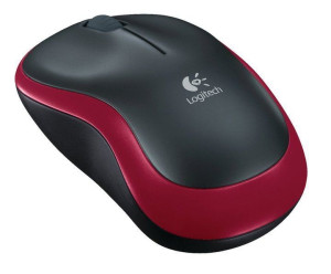 Mysz Bezprzewodowa Logitech M185 Czerwony 910-002240