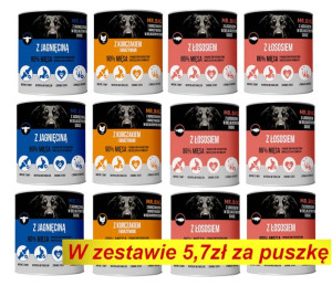 Mr.BIG kawałki w sosie  32x800g Mix smaków dla psa