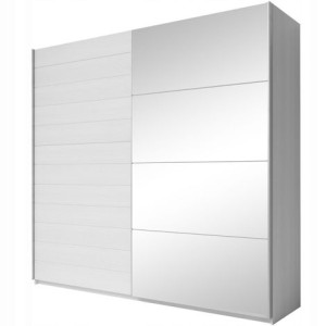 Szafa przesuwna z lustrem 220cm CARY -Abisko Ash
