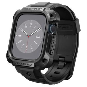 Pasek Spigen Tough Armor Pro Apple Watch 7/8 45mm Metal Black