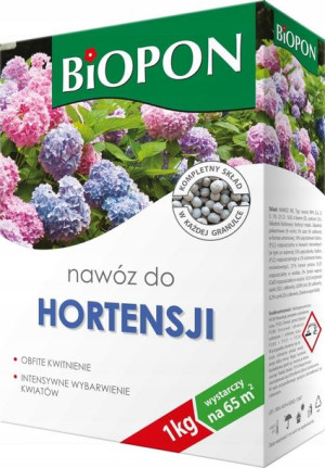 Nawóz do hortensji Biopon granulat 1 kg