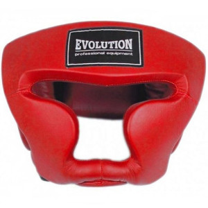 Kask bokserski evolution treningowy czerwony og-230