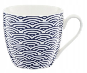 Ambition Nordic Kubek Porcelanowy 510ml Szlaczek