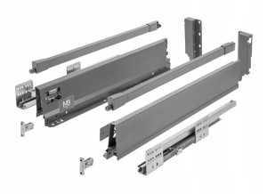 Szuflada Gtv Modern Box Pro Średnia L300 Antracyt Pb-mbpro-kpl300b