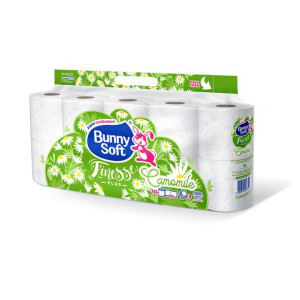 BUNNY SOFT Finesse plus papier toaletowy rumianek 10szt. 3W