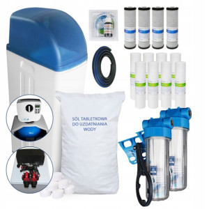 Zmiękczacz Wody Eco Ocean 30 Slim Wąski + Dodatki